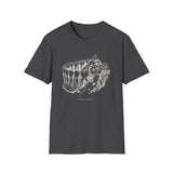 Surreal Dental Hygienist Shirt, Teeth to Mountains Illusion Art Tee, RDH Gift, Dental Hygiene Tee