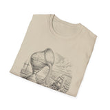 Surreal Science Teacher Shirt, Beaker to Sea Illusion Art Tee, Science Teacher Gift, Teacher Tee, Back to School Gift
