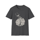Surreal Garden Shirt, Seed Packet Forest Illusion Art Tee, Gardener Gift, Botanical Plant Tee