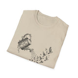 Surreal Garden Shirt, Watering Can Birds Illusion Art Tee, Gardener Gift, Botanical Plant Tee
