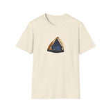 Rainy Tent View Camping Graphic T-Shirt