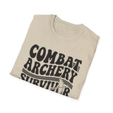 Combat Archery Survivor Shirt, Funny Combat Archery Shirt, Archery Gift, Archer Tee, Combat Archery Gift