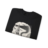Surreal Bookish Sweatshirt, Book Lighthouse Illusion Art Crewneck, Book Lover Gift, Reader Tee, Dark Academia Shirt