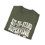 Sit-to-Stand Supervisor Shirt, Funny CNA Shirt, CNA Gift, Nursing Assistant Tee, Healthcare Worker Gift