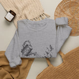 Surreal Garden Sweatshirt, Watering Can Birds Illusion Art Crewneck, Gardener Gift, Botanical Plant Tee