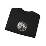 Surreal Celestial Sweatshirt, Moon Balloon Illusion Art Crewneck, Moon Phase Tee, Mystical Witchy Gift