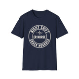 Night Shift Snack Hoarder Shirt, Funny ER Nurse Shirt, ER Nurse Gift, Emergency Nurse Tee, Nurse Week Gift