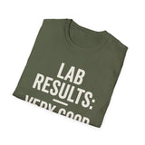 Lab Results: Very Good Boy Shirt, Funny Vet Tech Shirt, Vet Tech Gift, Veterinary Technician Tee, Vet Clinic Gift