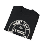 Night Shift Snack Hoarder Shirt, Funny ER Nurse Shirt, ER Nurse Gift, Emergency Nurse Tee, Nurse Week Gift