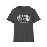 Spreadsheet Whisperer Shirt, Funny Accountant Shirt, Accountant Gift, CPA Tee, Tax Season Gift