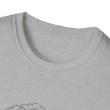 Surreal Ocean Shirt, Sky Whale Illusion Art Tee, Whale Sea Life Tee, Beach Lover Gift