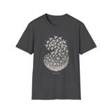 Surreal Beekeeper Shirt, Bees to Flowers Illusion Art Tee, Beekeeping Gift, Beekeeper Tee, Honey Lover Gift