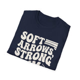 Soft Arrows, Strong Aim Shirt, Funny Combat Archery Shirt, Archery Gift, Archer Tee, Combat Archery Gift
