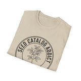Seed Catalog Addict Shirt, Funny Vegetable Gardener Shirt, Gardener Gift, Gardening Tee, Vegetable Garden Gift