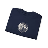 Surreal Celestial Sweatshirt, Moon Balloon Illusion Art Crewneck, Moon Phase Tee, Mystical Witchy Gift
