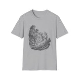 Surreal Celestial Shirt, Moon Lantern Illusion Art Tee, Moon Phase Tee, Mystical Witchy Gift