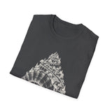 Surreal Ocean Shirt, Seashell City Illusion Art Tee, Sailing Tee, Ocean Lover Gift