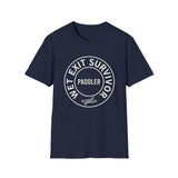 Wet Exit Survivor Shirt, Funny Paddler Shirt, Kayaker Gift, Paddling Tee, Lake Life Gift
