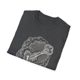 Surreal Celestial Shirt, Key to the Sky Illusion Art Tee, Moon Phase Tee, Mystical Witchy Gift