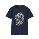 Surreal Cat Shirt, Endless Cat Staircase Illusion Art Tee, Cat Lover Gift, Vintage Engraving Cat Tee