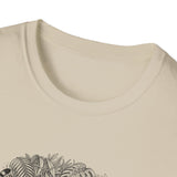 Surreal Cat Shirt, Shadow Tiger Illusion Art Tee, Cat Lover Gift, Vintage Engraving Cat Tee