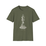 Surreal Chess Club Shirt, King to Lighthouse Illusion Art Tee, Chess Player Gift, Chess Tee, Chess Lover Gift