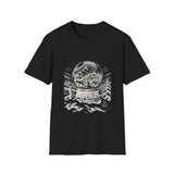 Surreal Christmas Shirt, Snow Globe Village Illusion Art Tee, Christmas Gift, Winter Holiday Tee