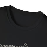Surreal Dental Hygienist Shirt, Teeth to Mountains Illusion Art Tee, RDH Gift, Dental Hygiene Tee