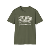 I Count by Fives (Even at Home) Shirt, Funny Pharmacy Tech Shirt, Pharmacist Gift, Pharmacy Technician Tee, Pharmacy Week Gift