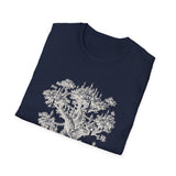 Surreal Fantasy Shirt, Tree City Illusion Art Tee, Whimsical Dreamer Tee, Fantasy Lover Gift
