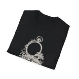 Surreal Garden Shirt, Pocket Watch Garden Illusion Art Tee, Gardener Gift, Botanical Plant Tee