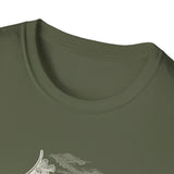 Surreal Combat Archery Shirt, Bow to River Bend Illusion Art Tee, Archery Gift, Archer Tee, Combat Archery Gift