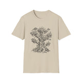 Surreal Fantasy Shirt, Tree City Illusion Art Tee, Whimsical Dreamer Tee, Fantasy Lover Gift
