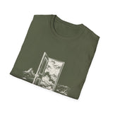 Surreal Ocean Shirt, Desert Door Ocean Illusion Art Tee, Sailing Tee, Ocean Lover Gift