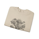 Surreal Fantasy Sweatshirt, Tree City Illusion Art Crewneck, Whimsical Dreamer Tee, Fantasy Lover Gift