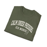 Calm Under Pressors Shirt, Funny ICU Nurse Shirt, ICU Nurse Gift, Critical Care Nurse Tee, Nurse Week Gift