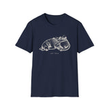 Surreal Vet Tech Shirt, Dog to Hills Illusion Art Tee, Vet Tech Gift, Veterinary Technician Tee, Vet Clinic Gift