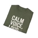 Calm Voice, Loud Coffee Shirt, Funny 911 Dispatcher Shirt, Dispatcher Gift, 911 Dispatcher Tee, Telecommunicator Gift