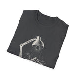 Surreal Fantasy Shirt, Desk Lamp Sun Illusion Art Tee, Whimsical Dreamer Tee, Fantasy Lover Gift