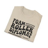 Foam Roller Diplomat Shirt, Funny Physical Therapy Shirt, PT Gift, Physical Therapist Tee, Rehab Team Gift