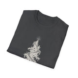 Surreal Christmas Shirt, Christmas Tree Staircase Illusion Art Tee, Christmas Gift, Winter Holiday Tee