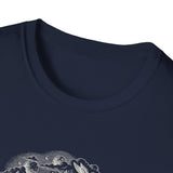 Surreal Ocean Shirt, Fish to Birds Illusion Art Tee, Whale Sea Life Tee, Beach Lover Gift