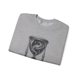 Surreal Celestial Sweatshirt, Star Hourglass Illusion Art Crewneck, Moon Phase Tee, Mystical Witchy Gift