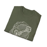 Surreal Celestial Shirt, Key to the Sky Illusion Art Tee, Moon Phase Tee, Mystical Witchy Gift