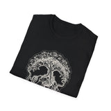 Surreal Ocean Shirt, Octopus Oak Illusion Art Tee, Whale Sea Life Tee, Beach Lover Gift