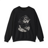 Surreal Ocean Sweatshirt, Ship Kite Illusion Art Crewneck, Sailing Tee, Ocean Lover Gift