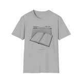 Surreal Accountant Shirt, Ledger to Farm Fields Illusion Art Tee, Accountant Gift, CPA Tee, Tax Season Gift