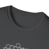 Surreal Beekeeper Shirt, Honeycomb to City Illusion Art Tee, Beekeeping Gift, Beekeeper Tee, Honey Lover Gift