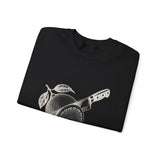Surreal Chef Sweatshirt, Lemon Sunrise Illusion Art Crewneck, Chef Gift, Vintage Engraving Tee