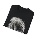 Surreal Space Shirt, Planet Swing Illusion Art Tee, Astronomy Tee, Space Lover Gift